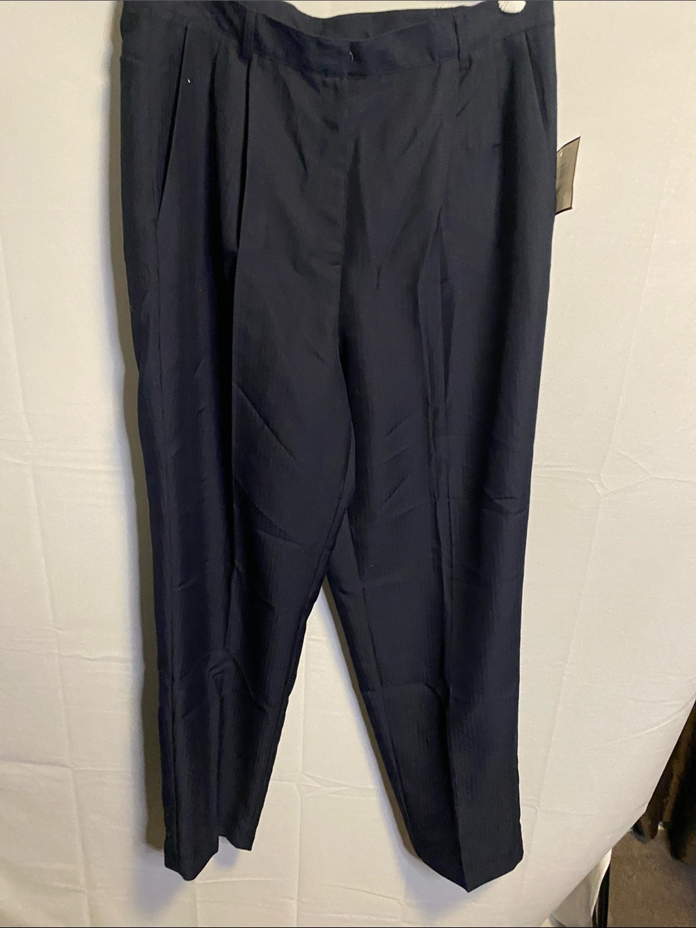 Leslie Fay Navy Dress Pants